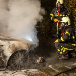 BMW uitgebrand aan Beryldijk in Roosendaal