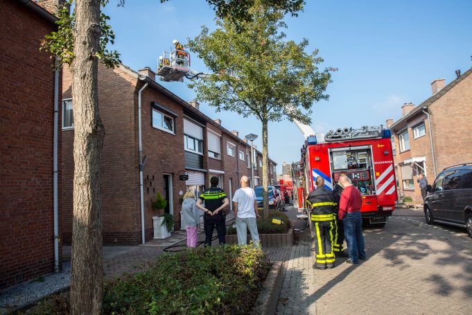 Woningbrand aan Van Boutershemstraat in Rucphen