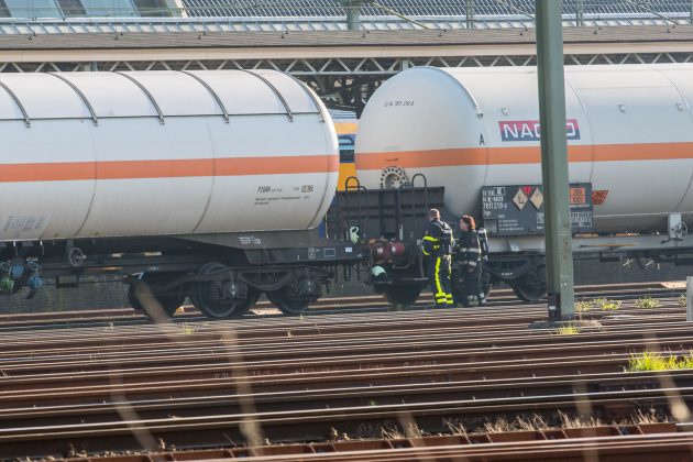 Treinverkeer Roosendaal stilgelegd vanwege rookontwikkeling bij ammoniakwagon