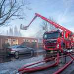Grote brand verwoest loods aan Groene Woud in Oudenbosch