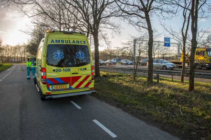 Meerdere ongelukken op de A58 bij Wouw