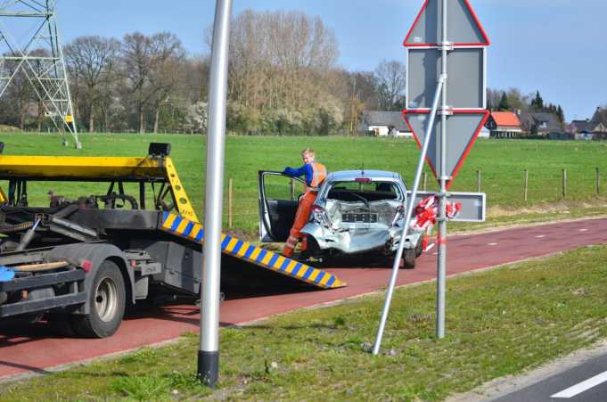 Gewonde bij ongeval op Bosschedijk in Oudenbosch