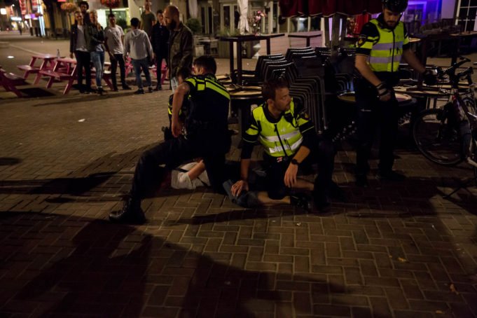 Man aangehouden op de Markt in Roosendaal