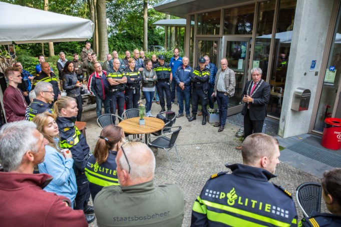 Tientallen opsporingsambtenaren aanwezig bij blauw-groene praktijkdag in Roosendaal