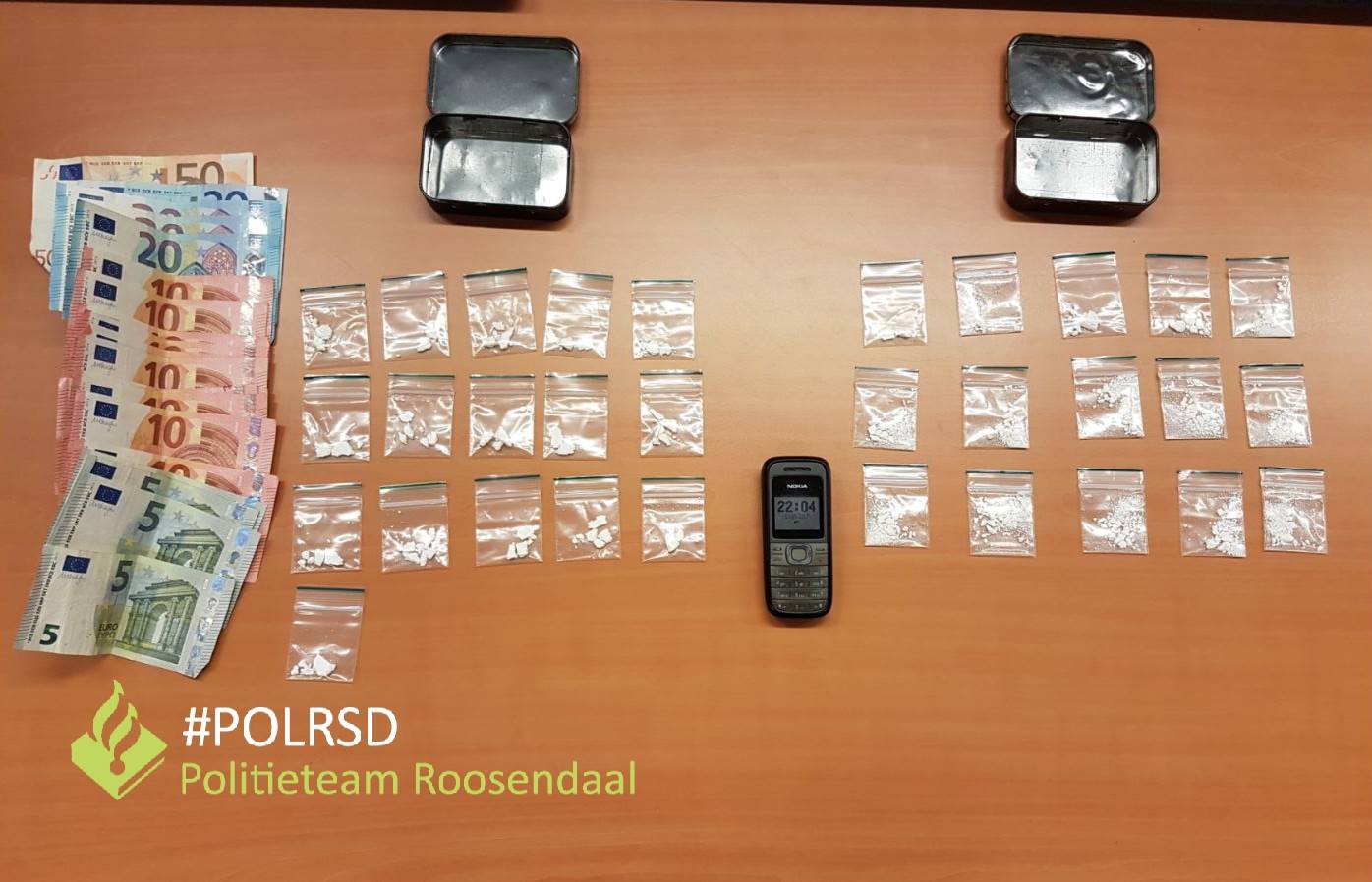 Opnieuw drugsdealer aangehouden in Roosendaal