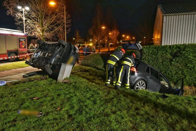 Gewonden na ernstig ongeval tussen twee auto’s in Zevenbergen