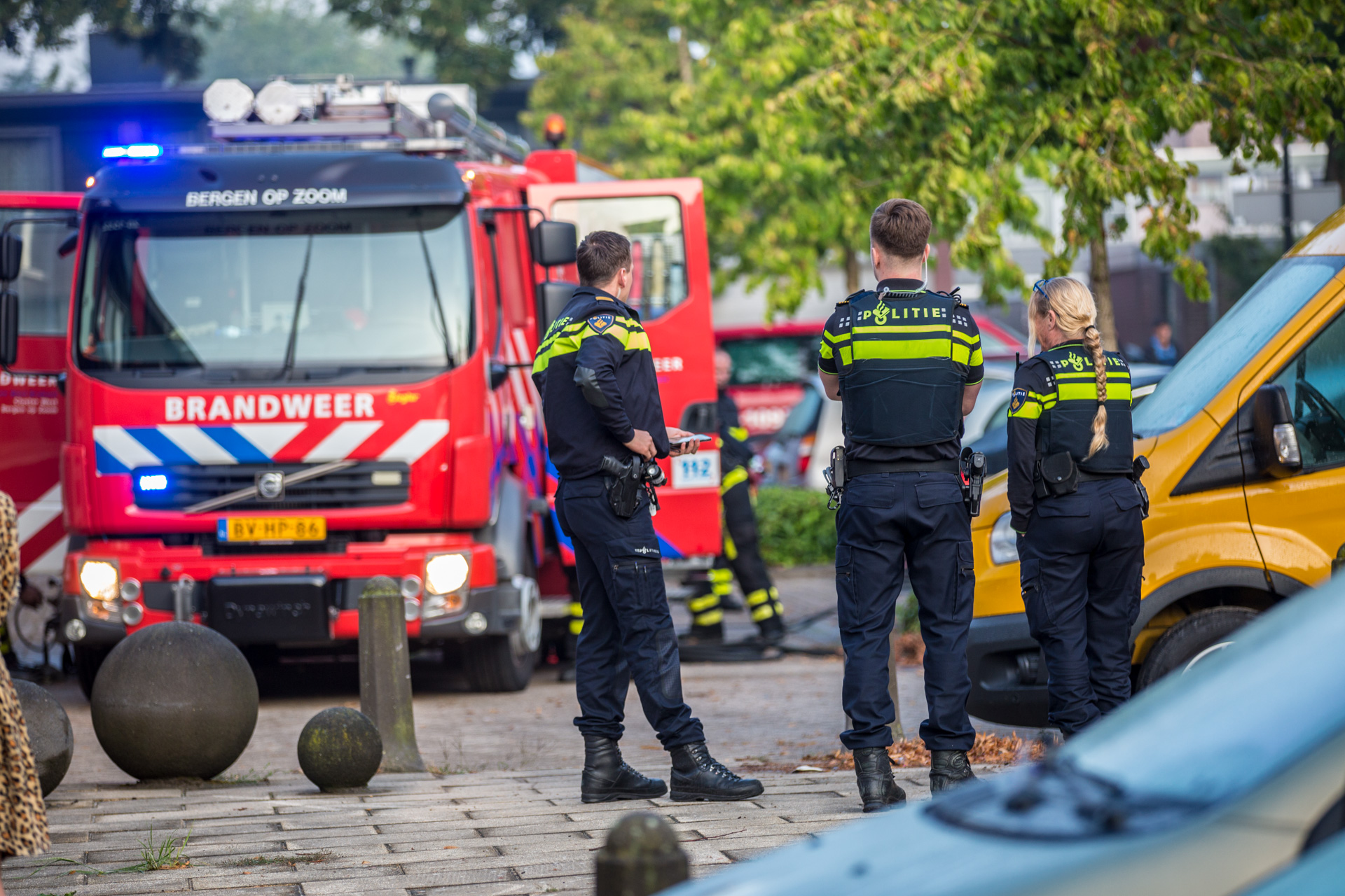 Man (29) aangehouden na brand in woning Bergen op Zoom