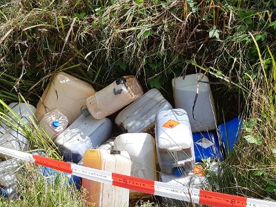 Getuigen gezocht van drugsdumpingen in Wouwse Plantage