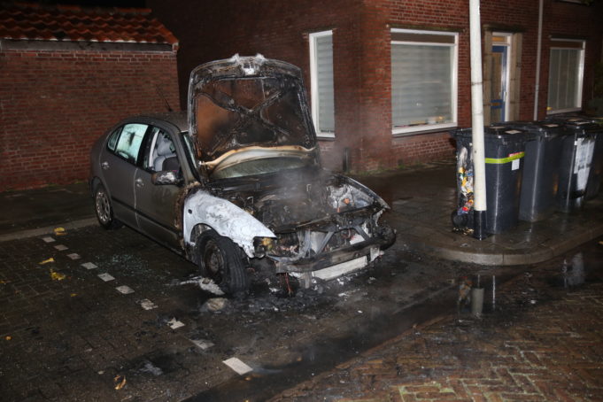 Auto uitgebrand in Bergen op Zoom