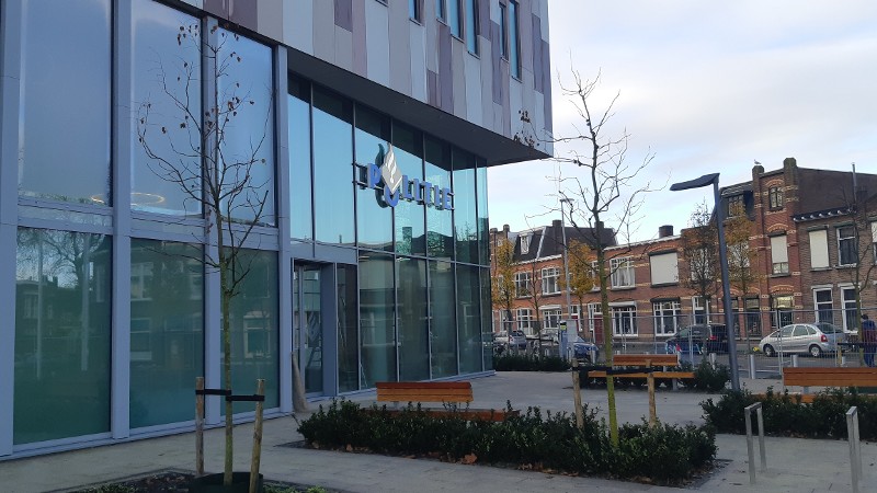 Voorgevel nieuwe politiebureau Bergen op Zoom