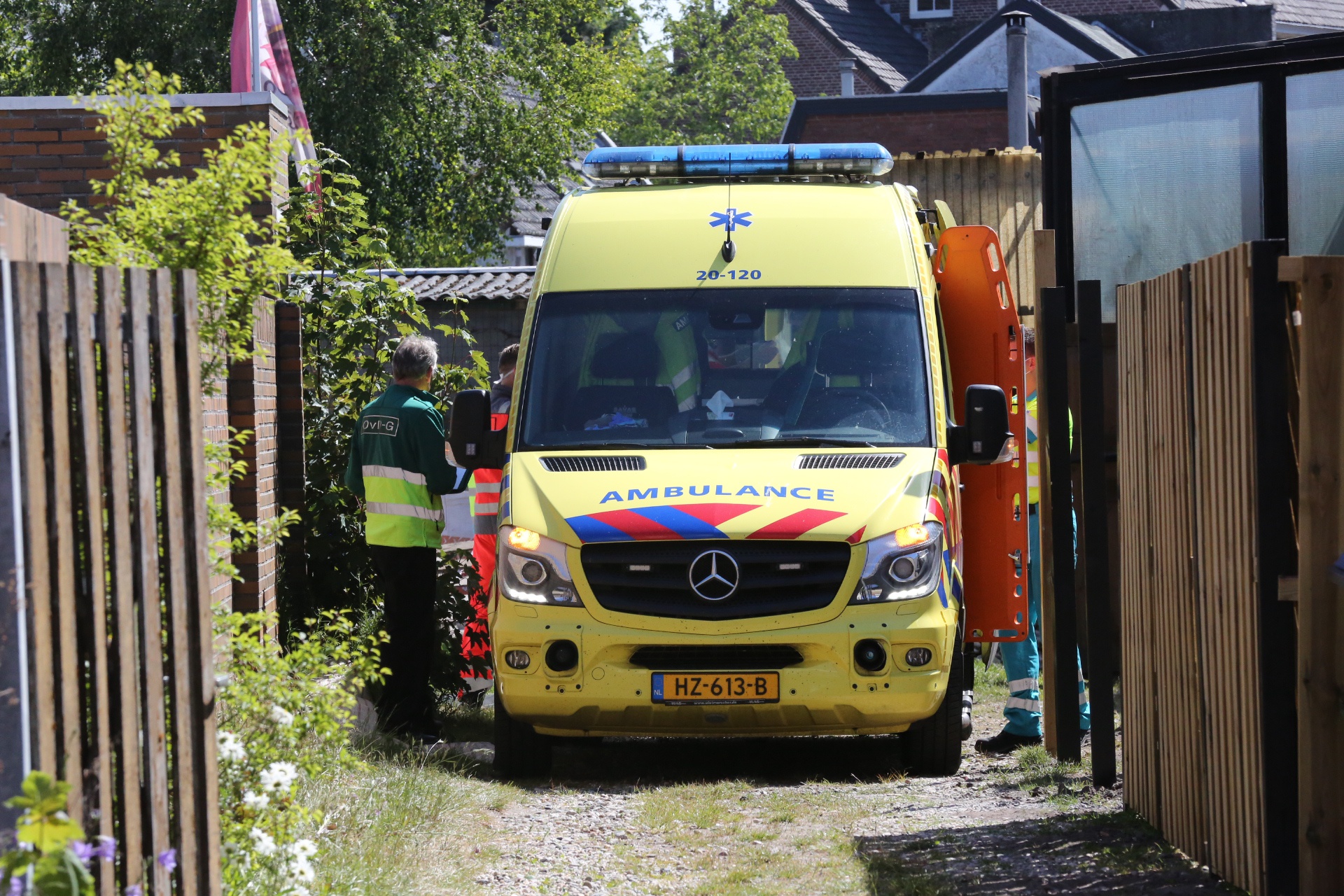 Bouwvakker gewond na val in Roosendaal