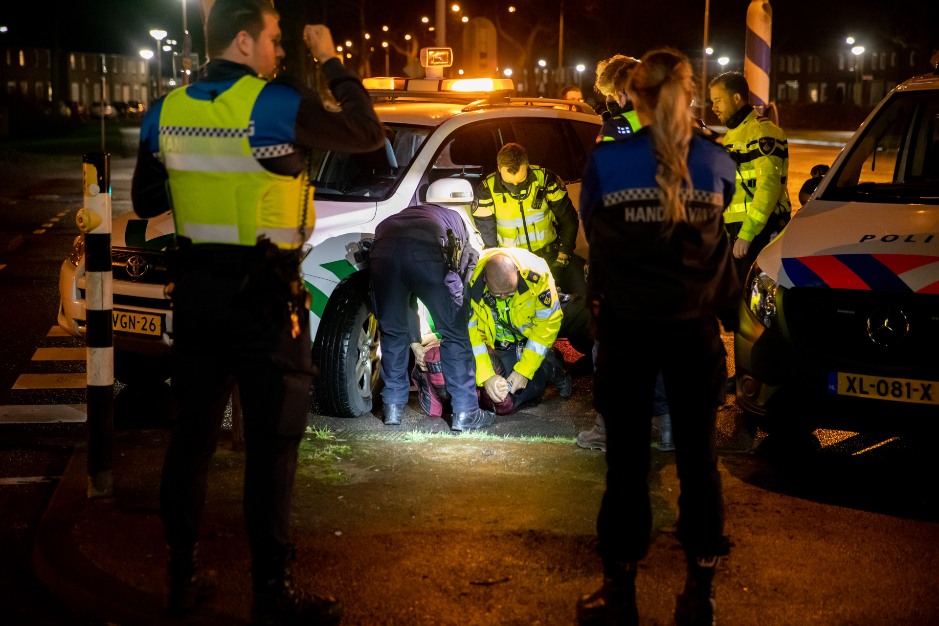 Dronken automobilist verzet zich bij aanhouding in Roosendaal