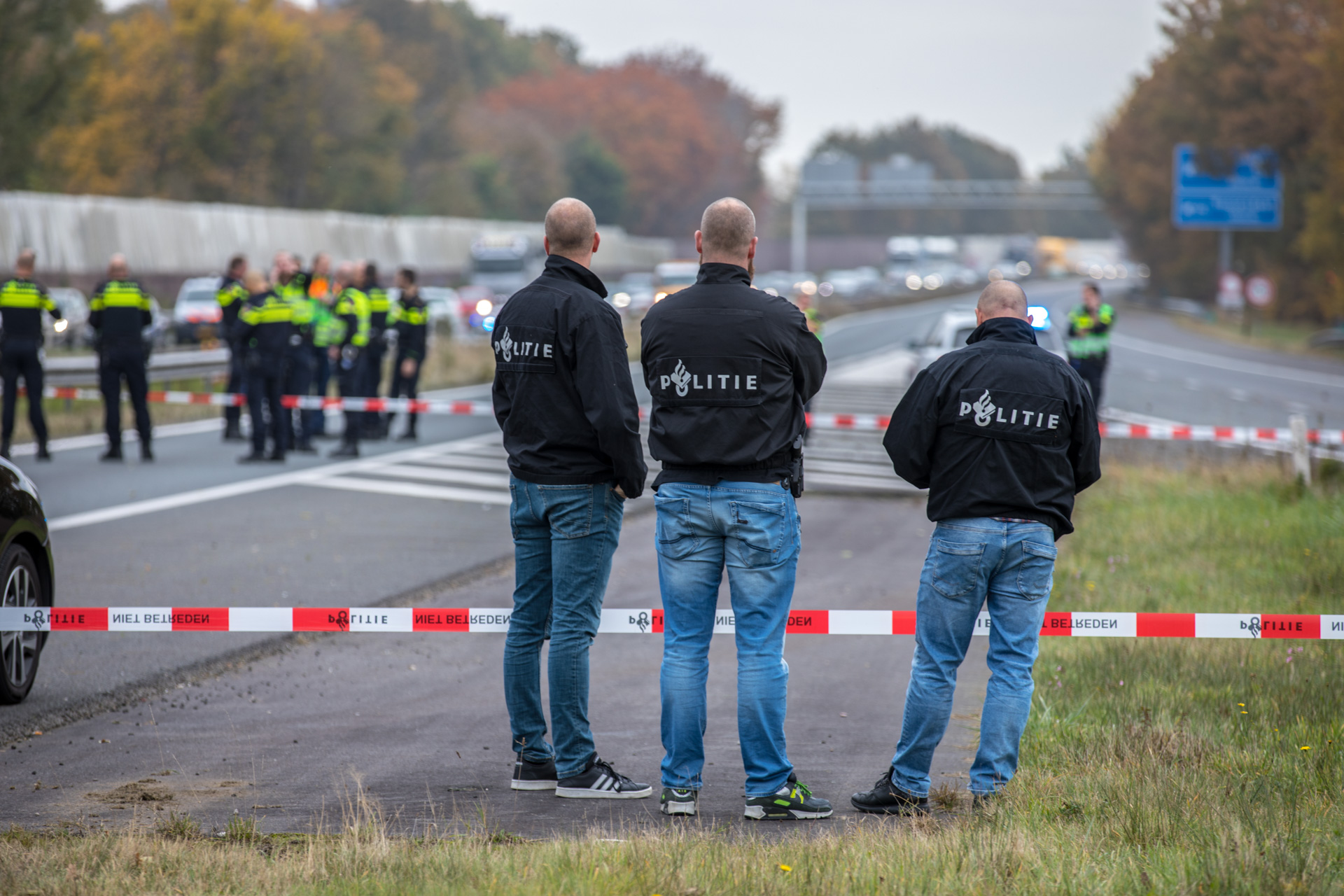 Politie schiet op bestuurder na achtervolging op A58 bij Roosendaal