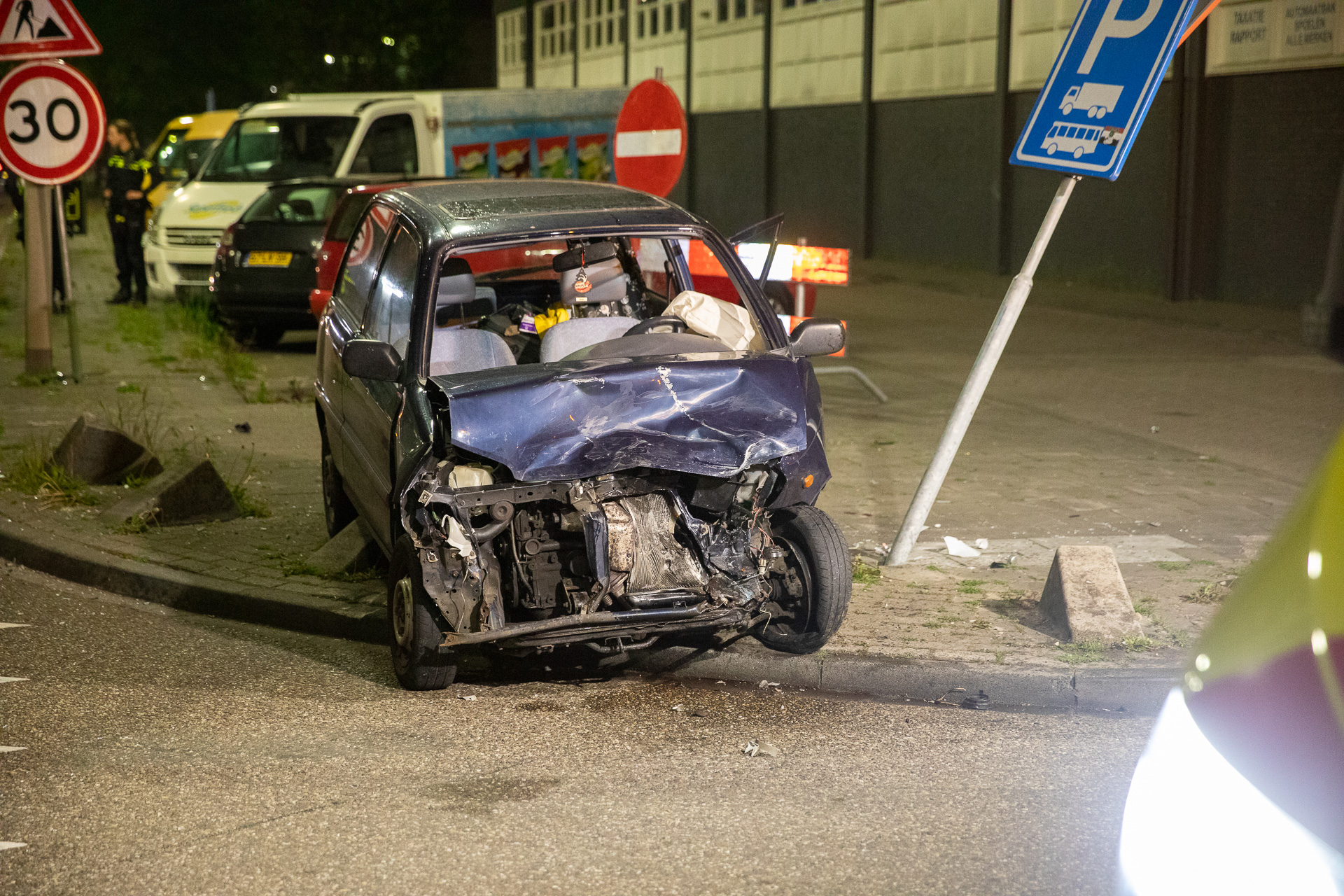 Drie gewonden na verkeersongeval in Roosendaal