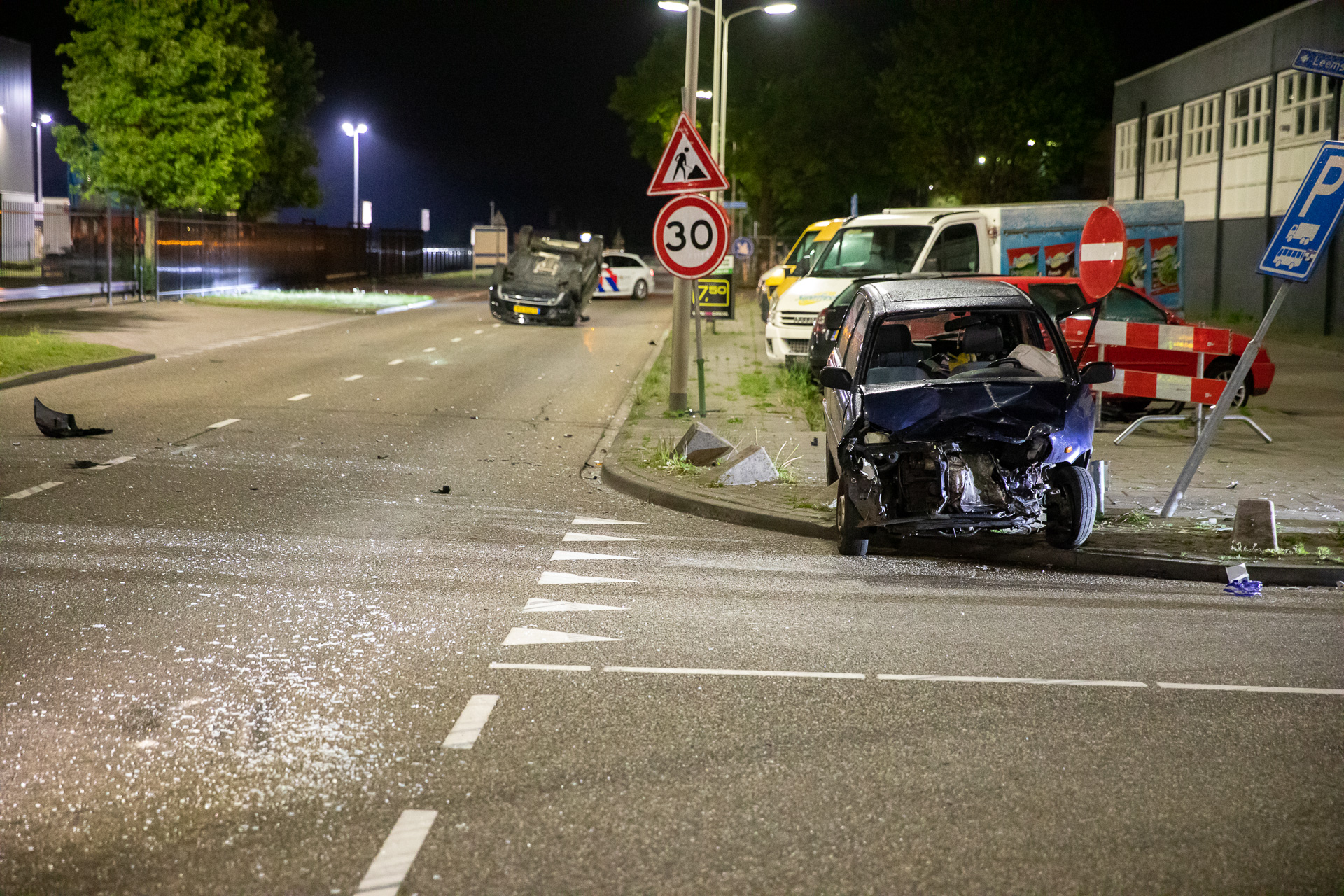 Drie gewonden na verkeersongeval in Roosendaal