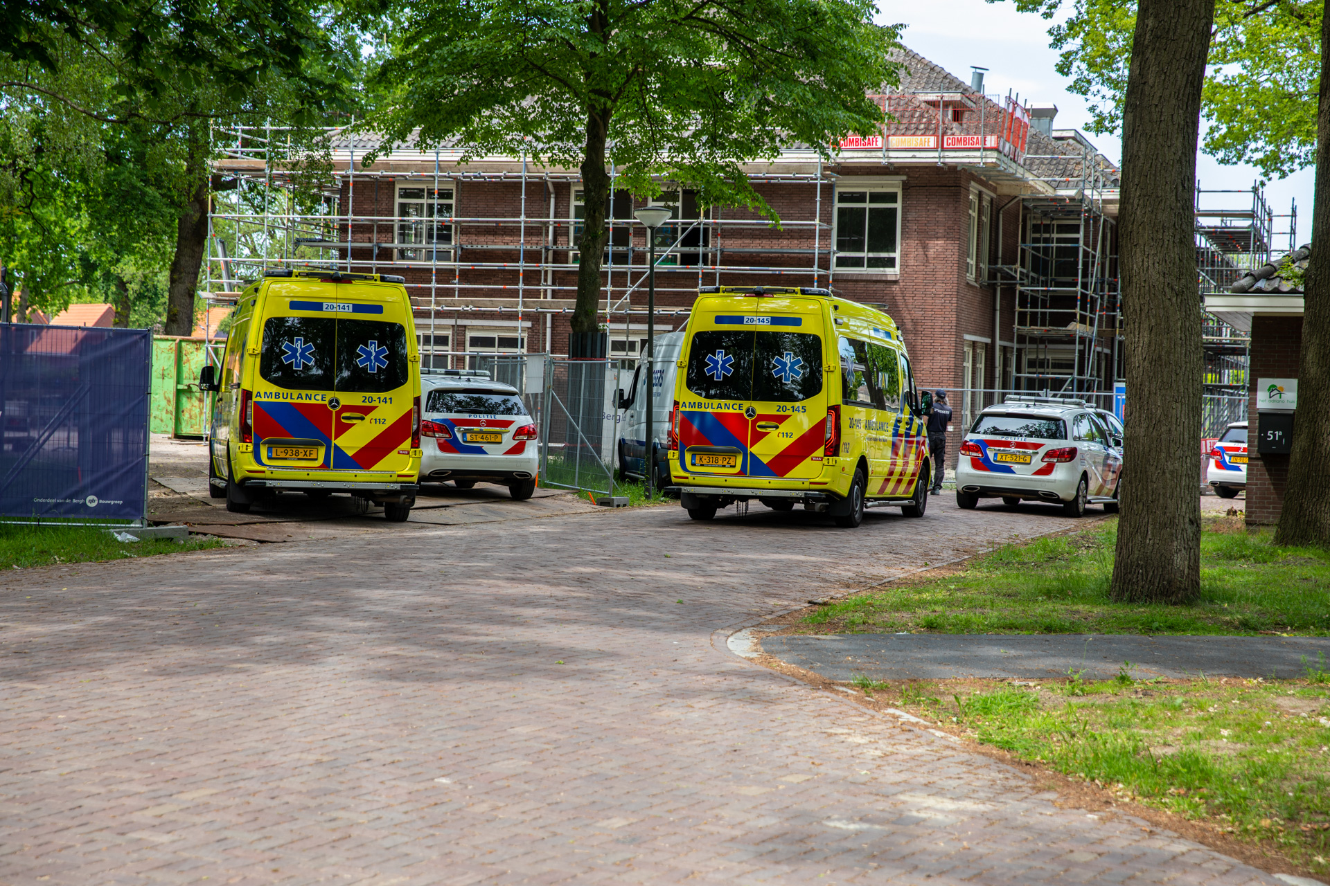 Man aangehouden na neersteken twee personen in Bergen op Zoom